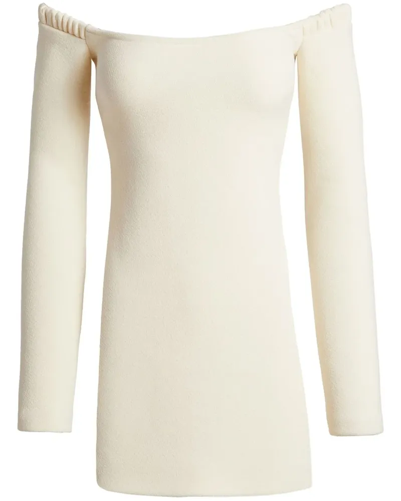 KHAITE Schulterfreies The Octavia Minikleid - Nude Nude