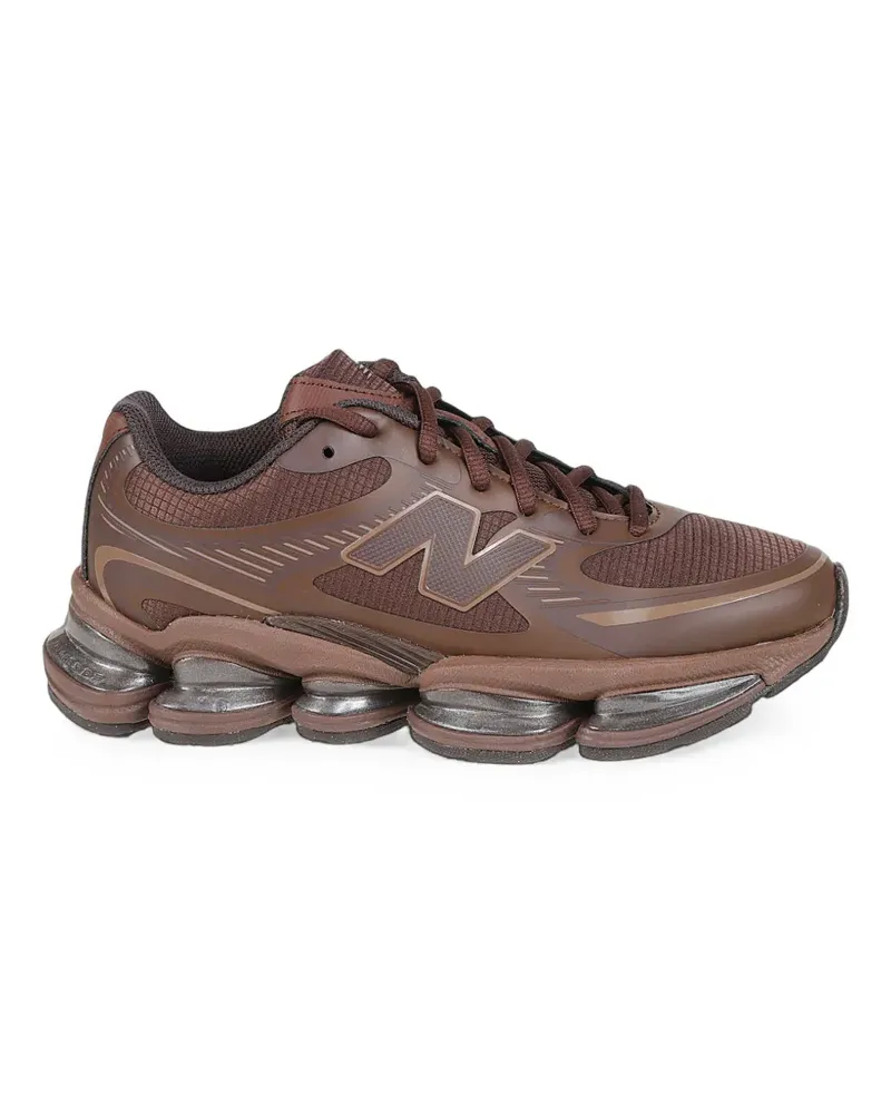 New Balance ABZORB 2000 logo-patch sneakers - Braun Braun