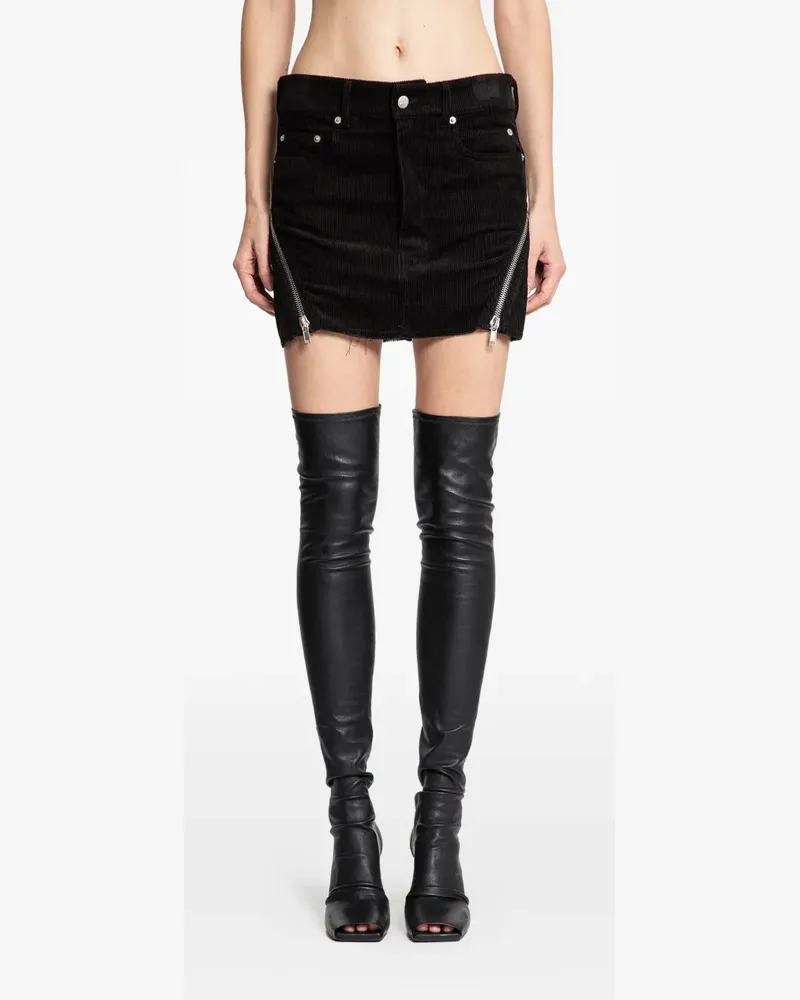 Rick Owens Bolan Banana mini skirt - Schwarz Schwarz