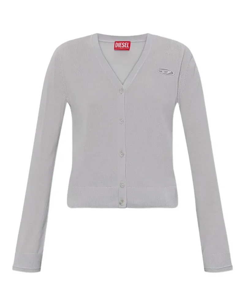 Diesel Geknöpfter Alima Cardigan - Grau Grau