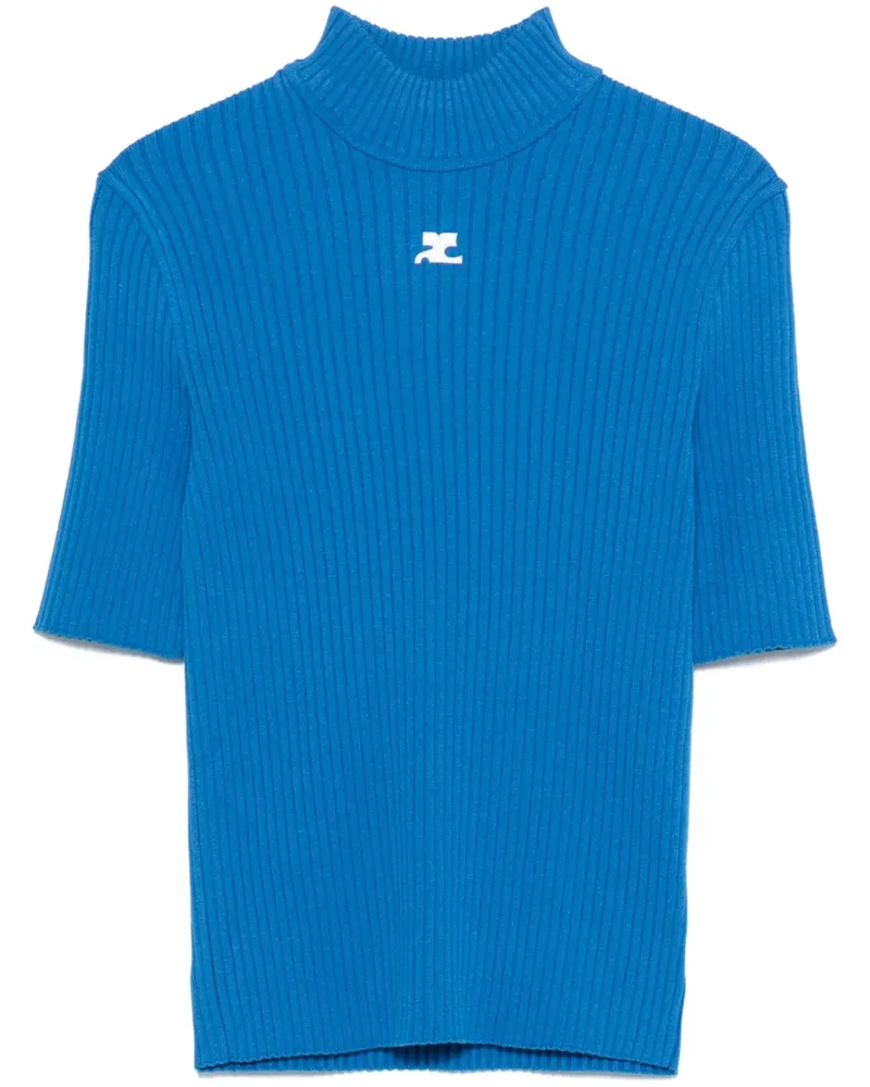Courrèges Reedition Oberteil - Blau Blau