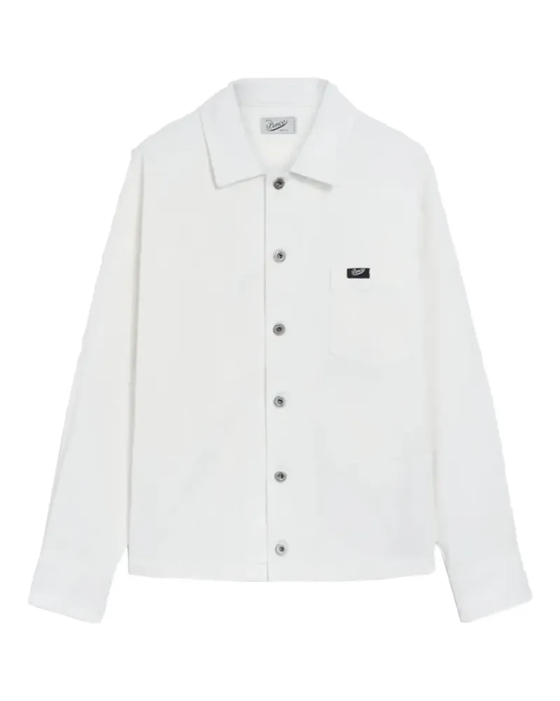 PENCE Tommy button-front shirt jacket - Weiß Weiß