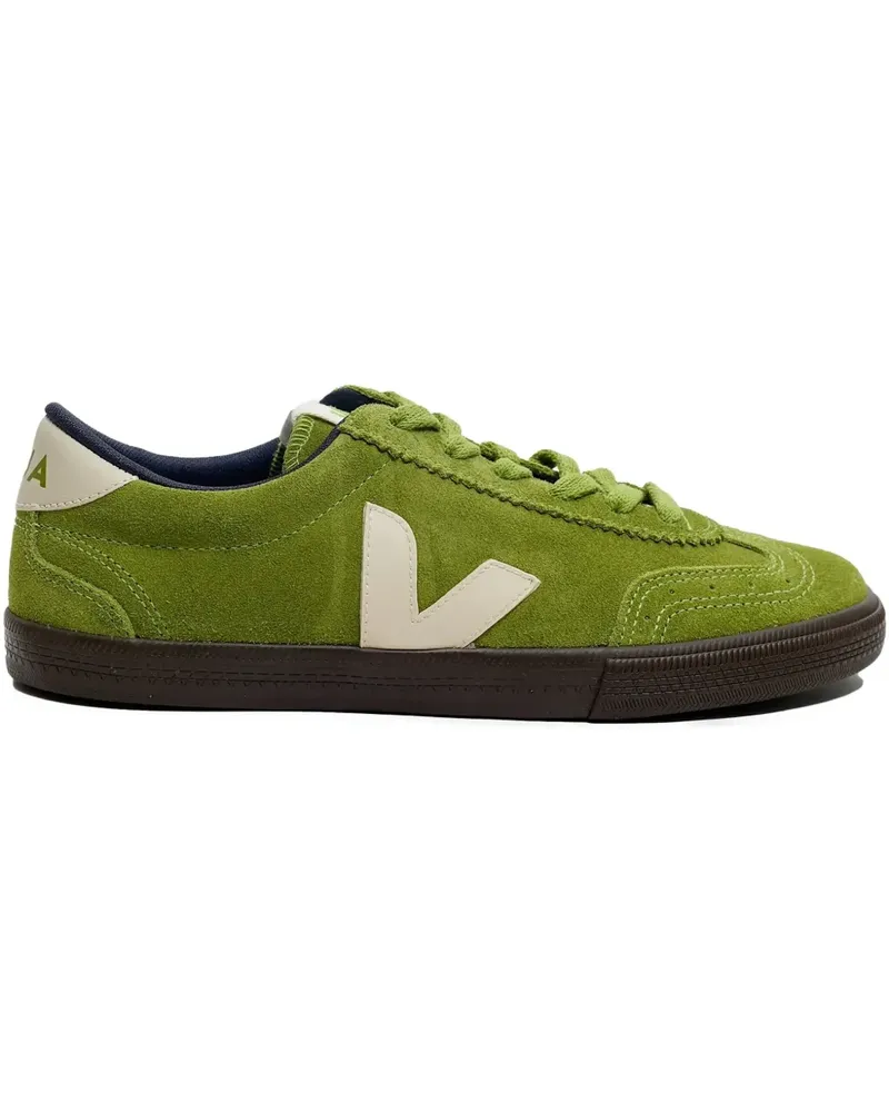 VEJA Volley Sneakers aus Wildleder - Grün Grün