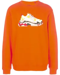 Mostly Heard Rarely Seen Dadcore' Sweatshirt Orange