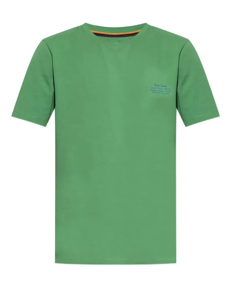 Paul Smith T-Shirt mit Logo-Print - Grün Grün