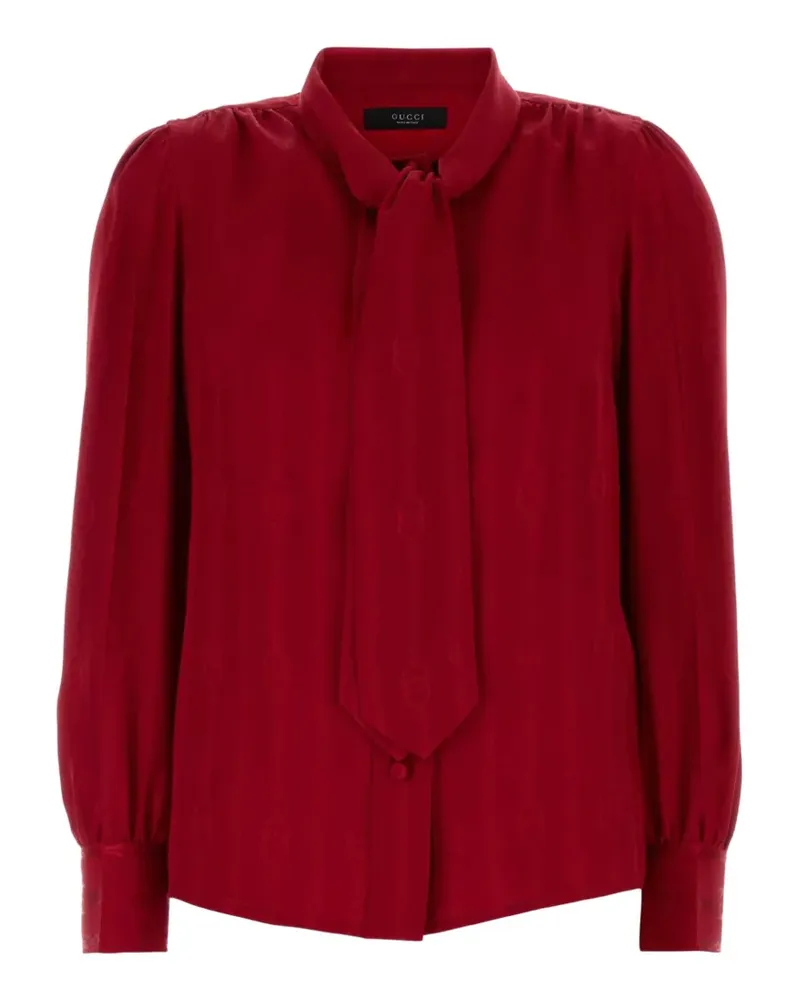Gucci Interlocking G jacquard shirt - Rot Rot