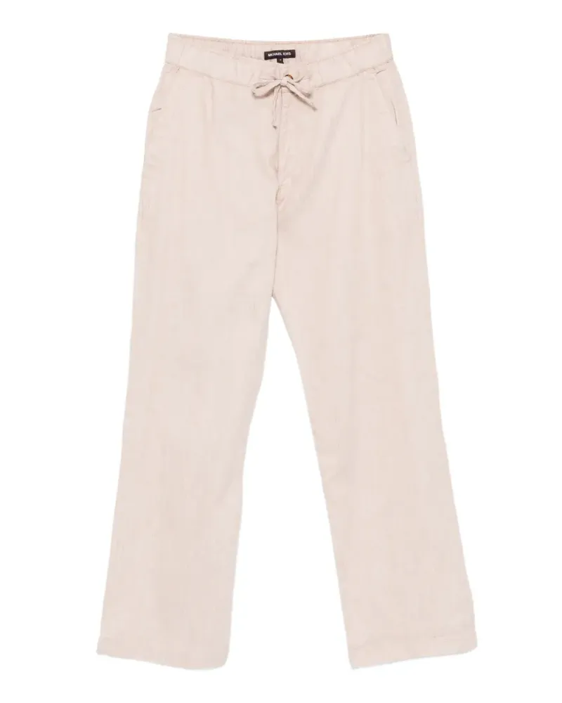 Michael Kors drawstring-waist elasticated trousers - Nude Nude