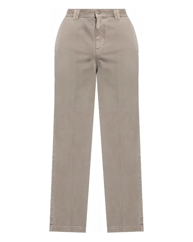 Ferragamo Gerade Hose - Grau Grau