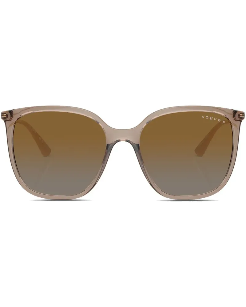 Vogue Sonnenbrille mit Oversized-Gestell - Braun Braun