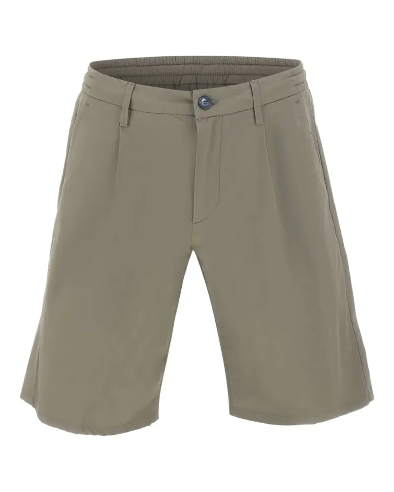 Re-HasH Perugino pleated bermuda shorts - Grün Grün