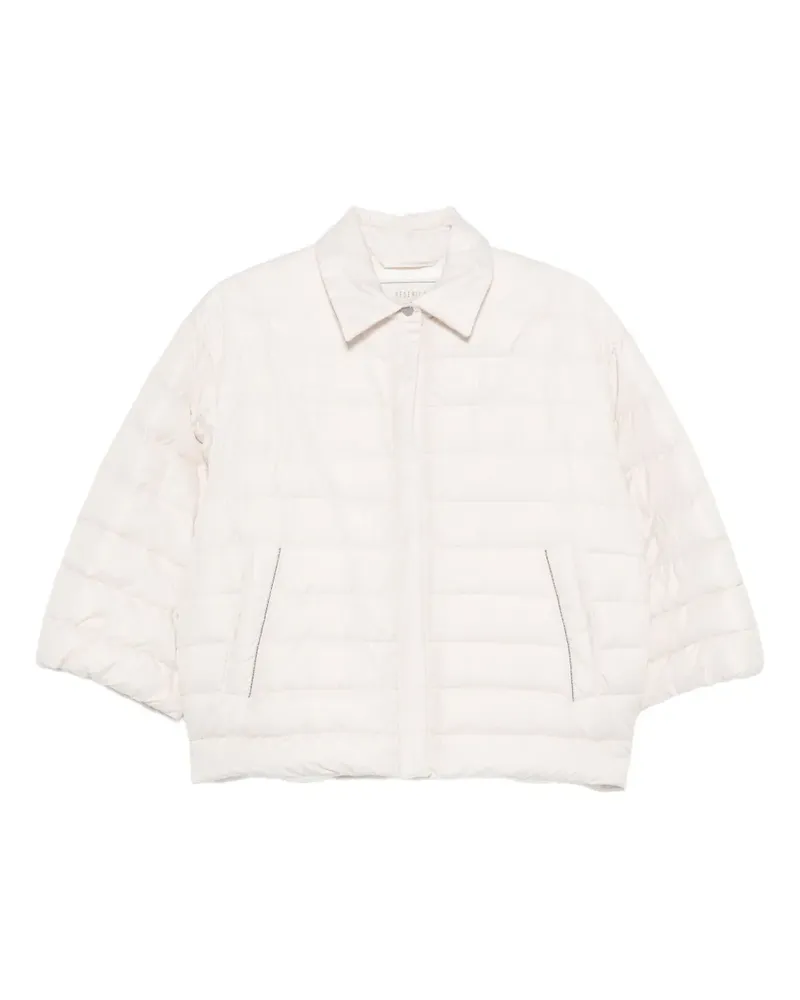 Peserico Gesteppte Jacke - Nude Nude
