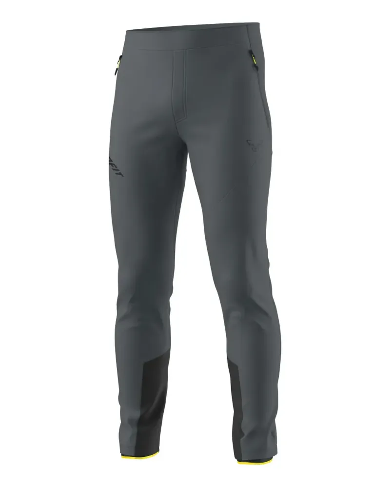 Dynafit Skihose mit Einsätzen und Logo-Print - Grau Grau
