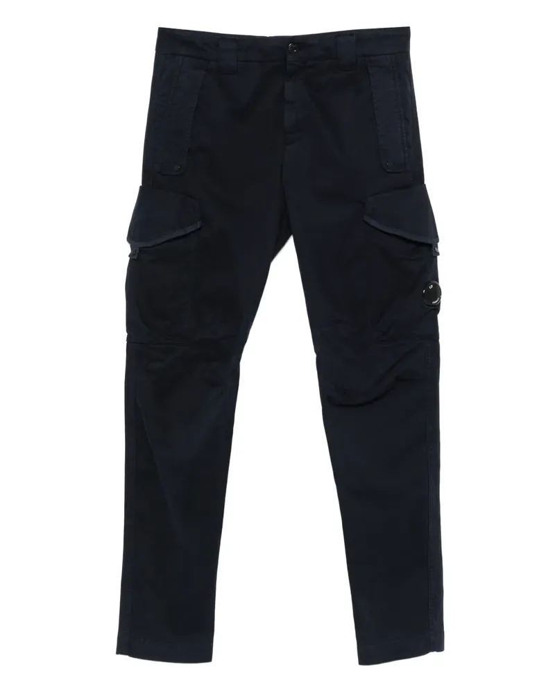 C.P. Company Hose mit aufgesetzter Tasche - Blau Blau