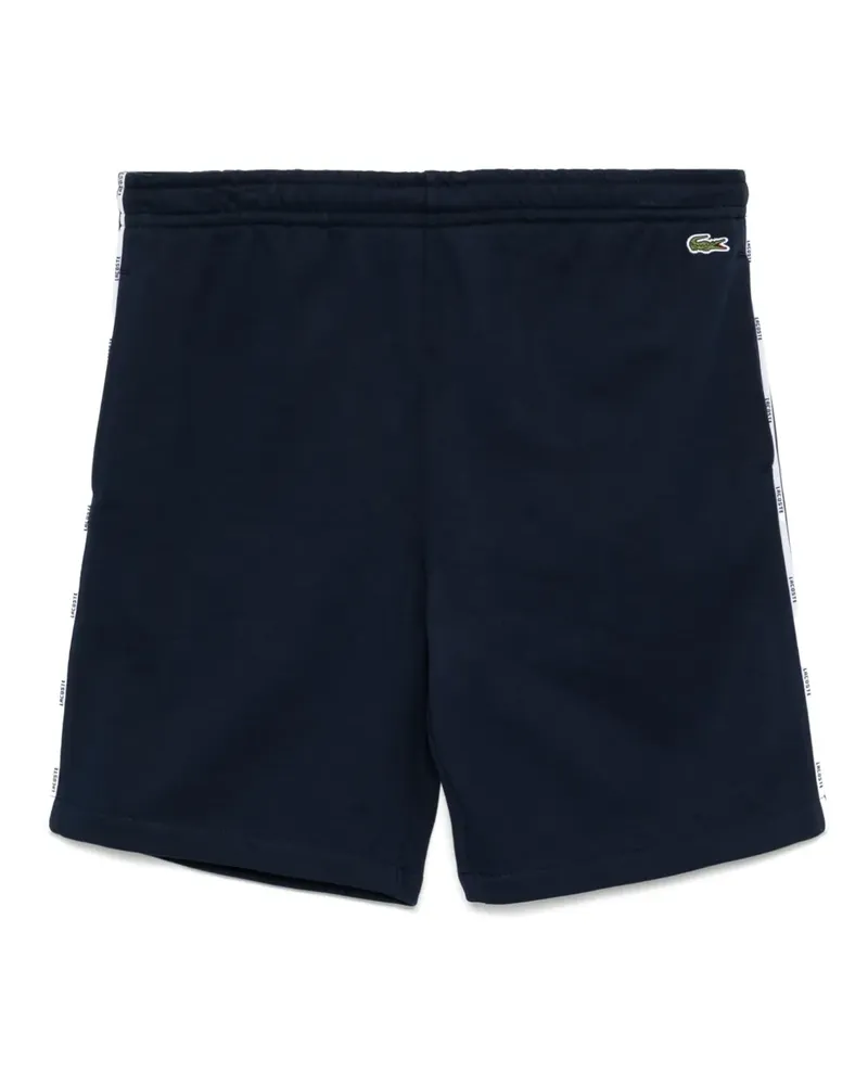 Lacoste Shorts mit Logo-Besatz - Blau Blau