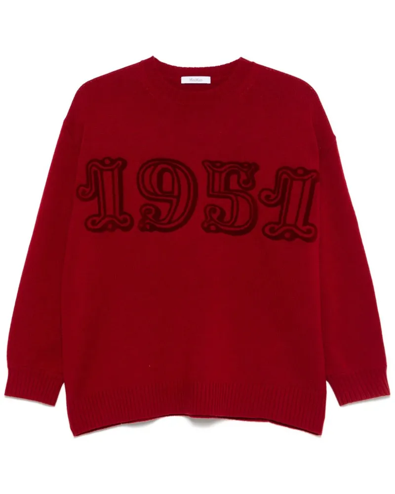 Max Mara Fido Pullover - Rot Rot