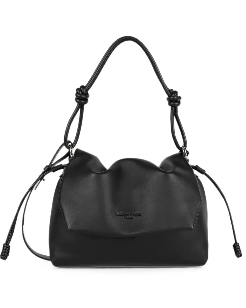 Lancaster Lush knotted-strap shoulder bag - Schwarz Schwarz