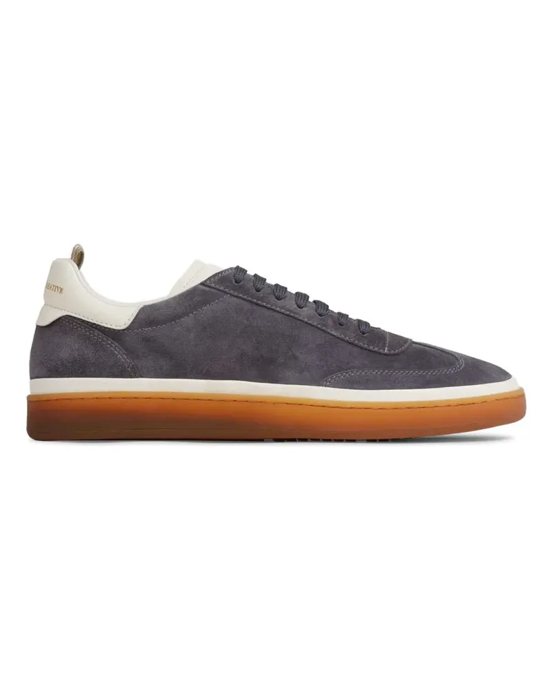 Officine Creative Italia suede lace-up sneakers - Blau Blau