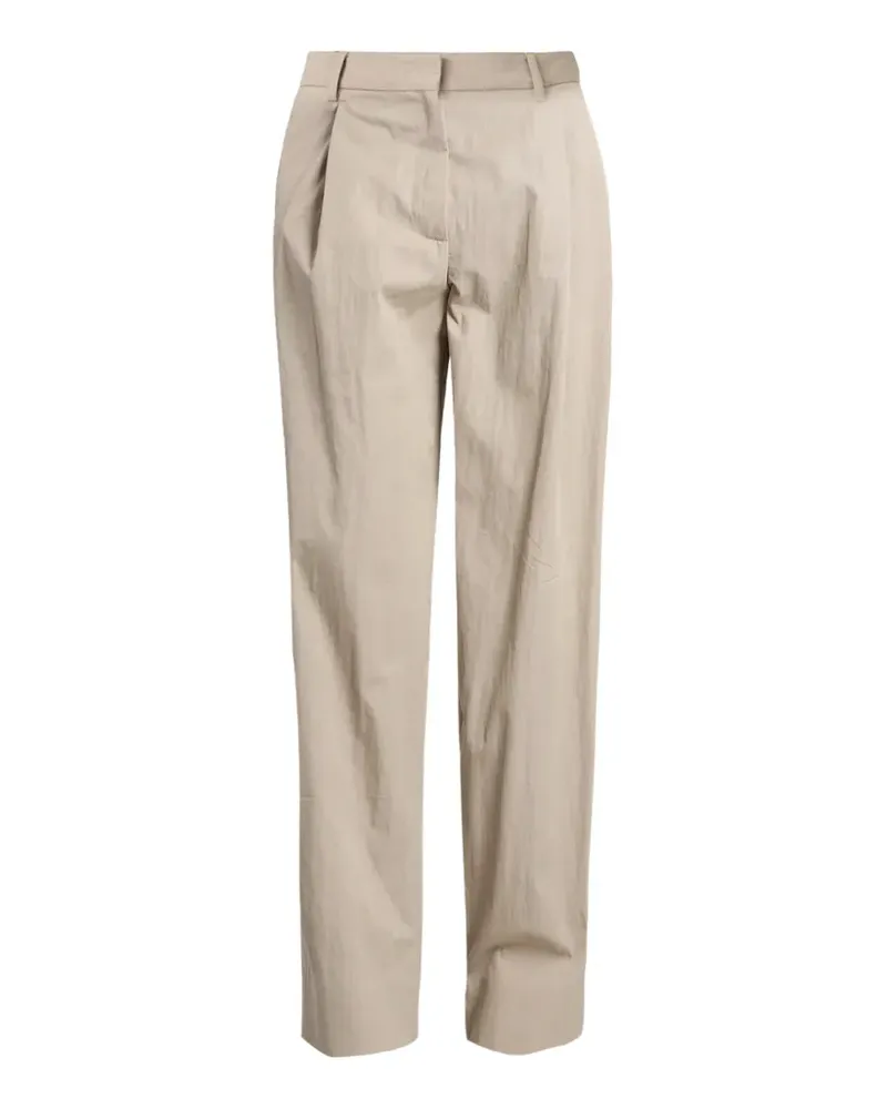 Magda Butrym straight-leg trousers - Nude Nude
