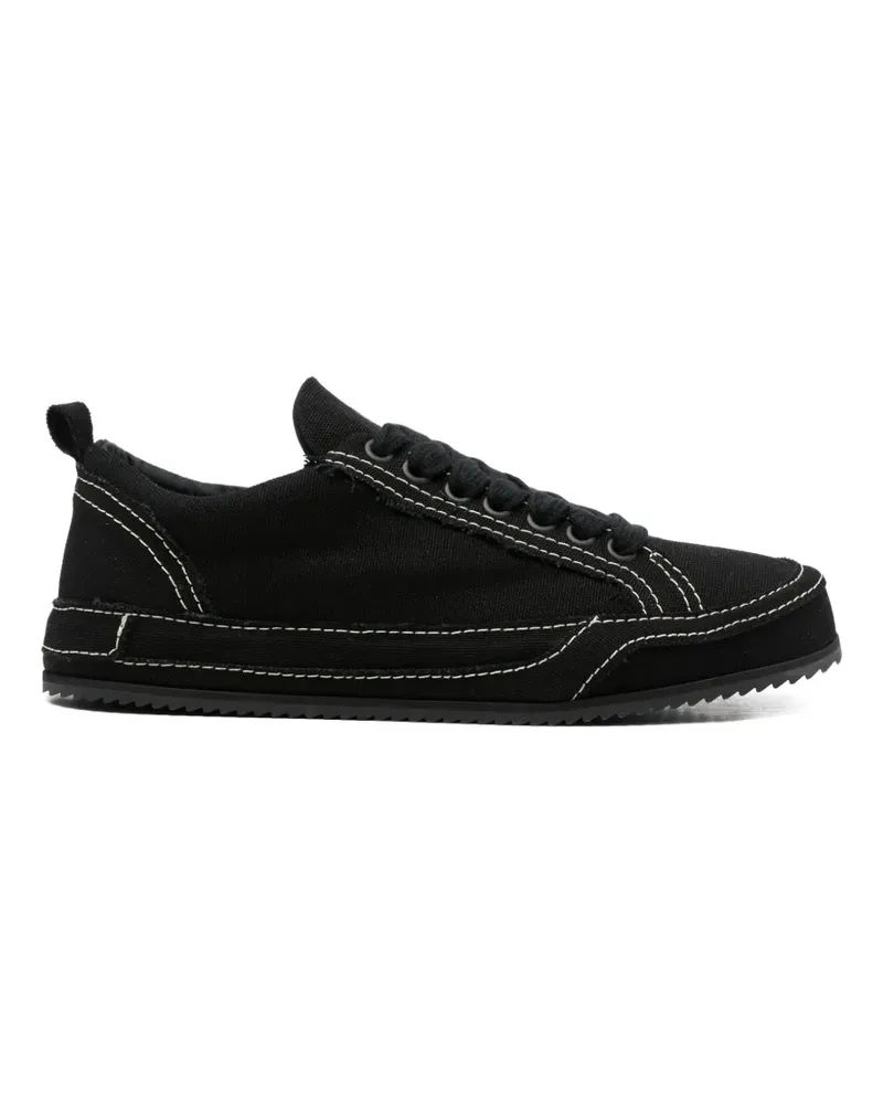 REPRESENT Alpha Wrap canvas sneakers - Schwarz Schwarz
