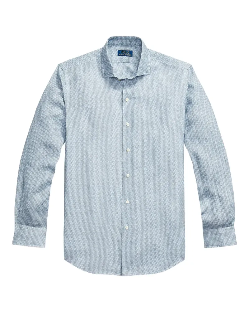 Ralph Lauren Hemd mit Mallets-Print - Blau Blau