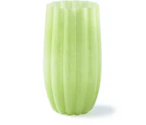 Große Melon Glasvase 38cm - Grün