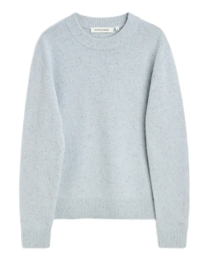 Sunflower Moon Donegal wool sweater - Blau Blau