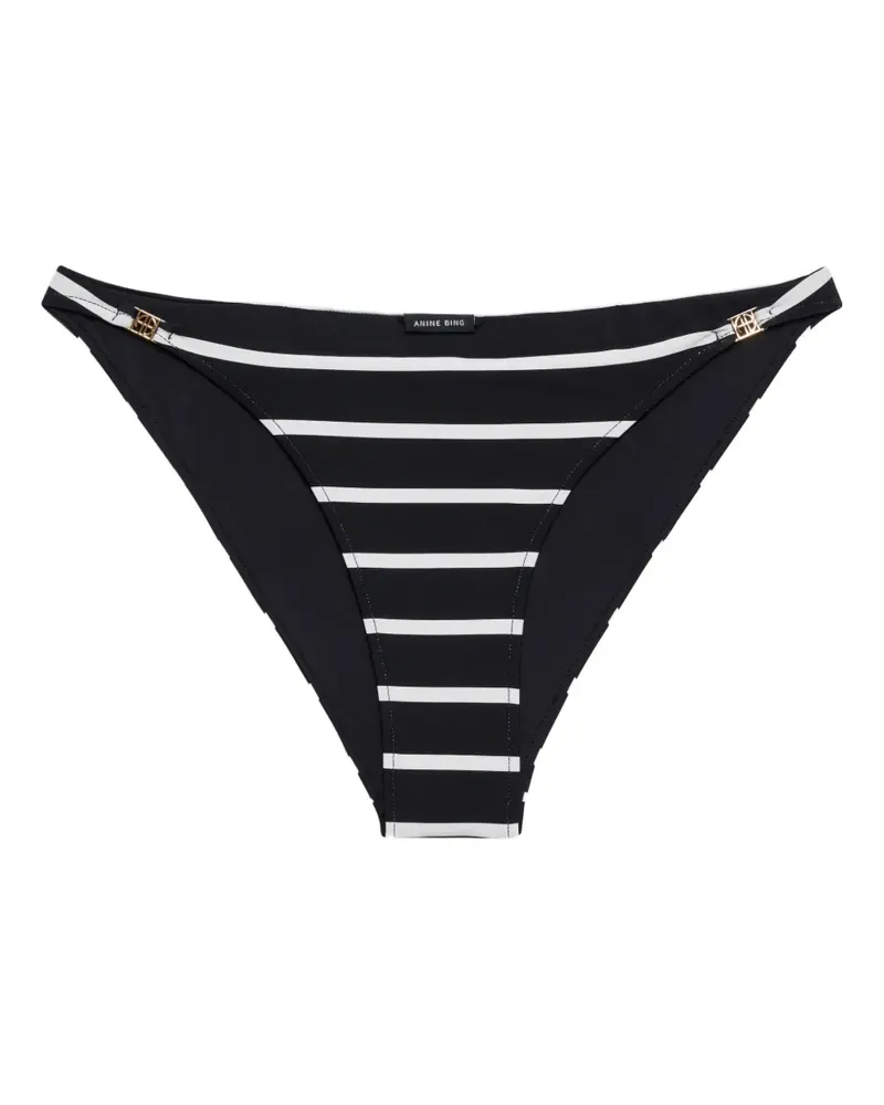 Anine Bing Bellamy Bikinihöschen - Schwarz Schwarz