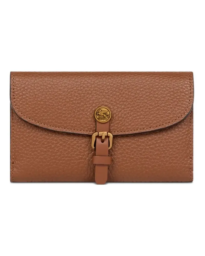 Etro Portemonnaie mit Logo - Braun Braun