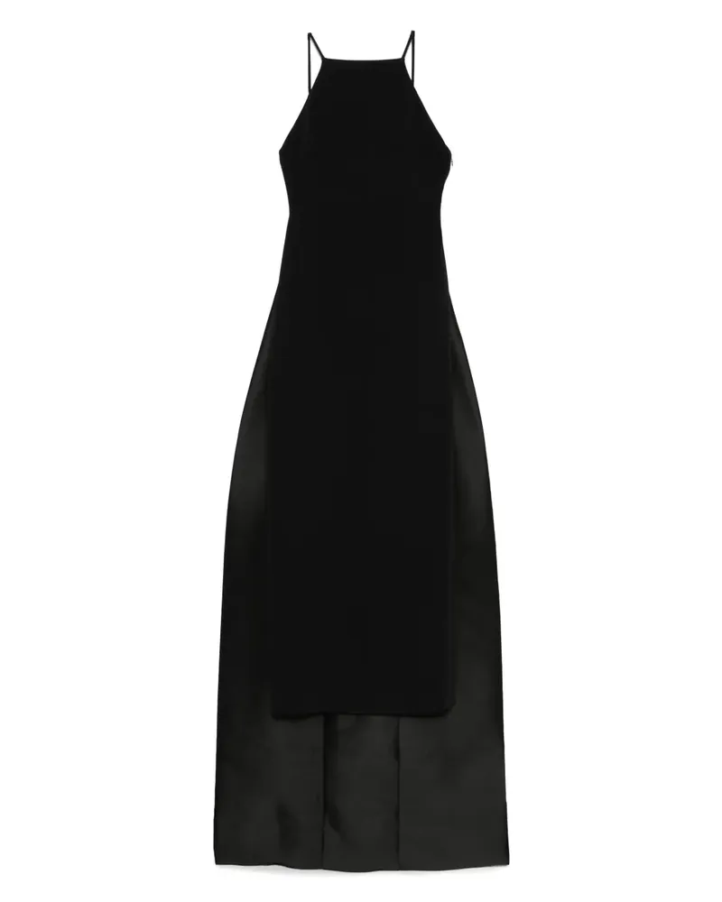Solace London Ulla Abendkleid - Schwarz Schwarz