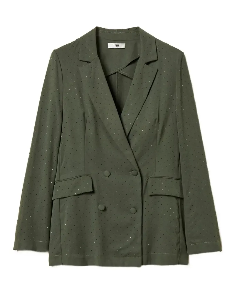 Twin-Set Verziertes Sakko - Grün Grün