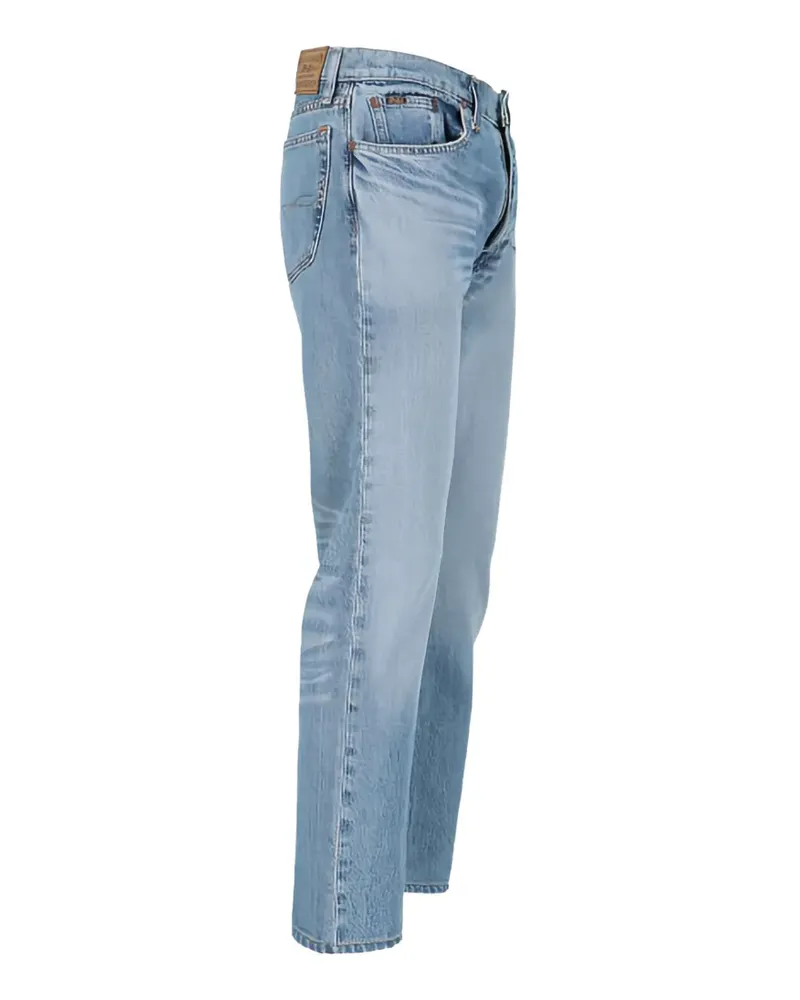 Ralph Lauren Five-Pocket-Jeans mit Logo-Patch - Blau Blau