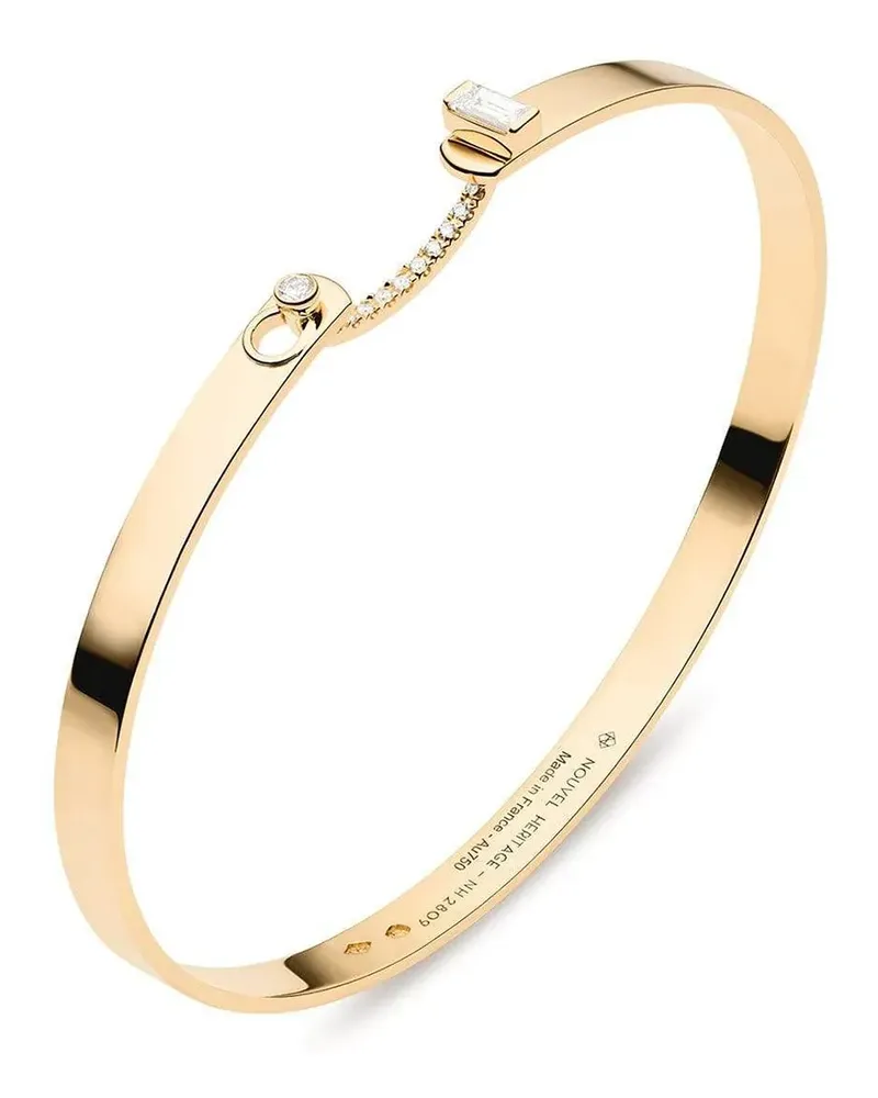 Nouvel Heritage 18kt Gelbgoldarmreif mit Diamanten Gold