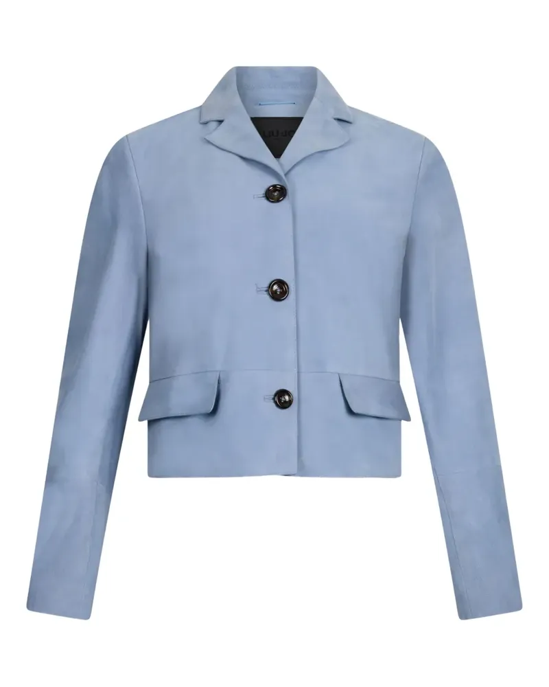 Liu Jo Jacke aus Wildleder - Blau Blau