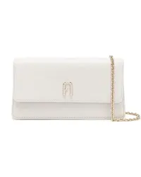 Furla Mini Diamante Clutch Nude