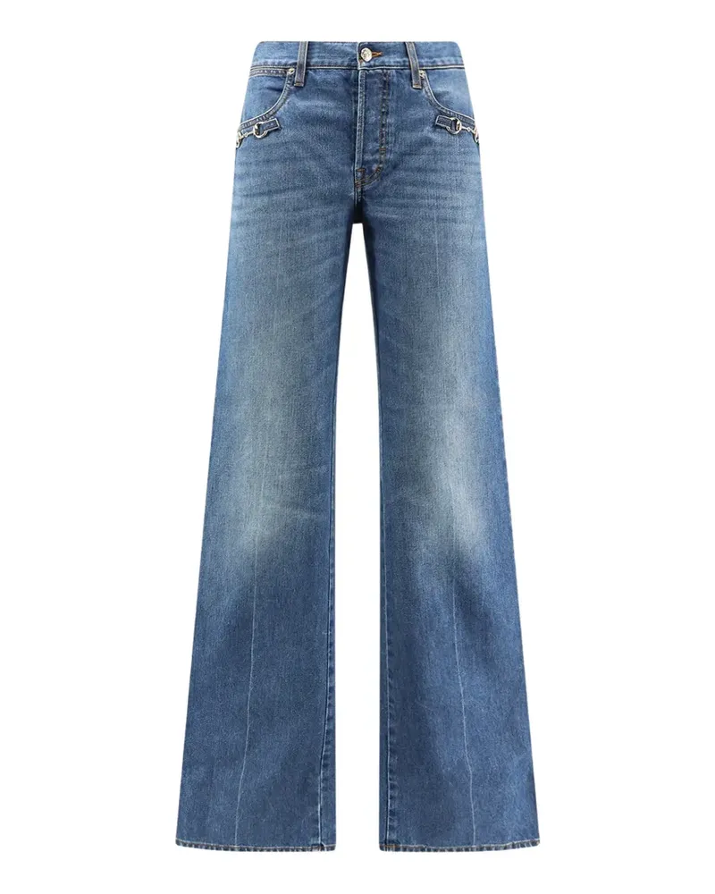 Gucci Horsebit flared jeans - Blau Blau