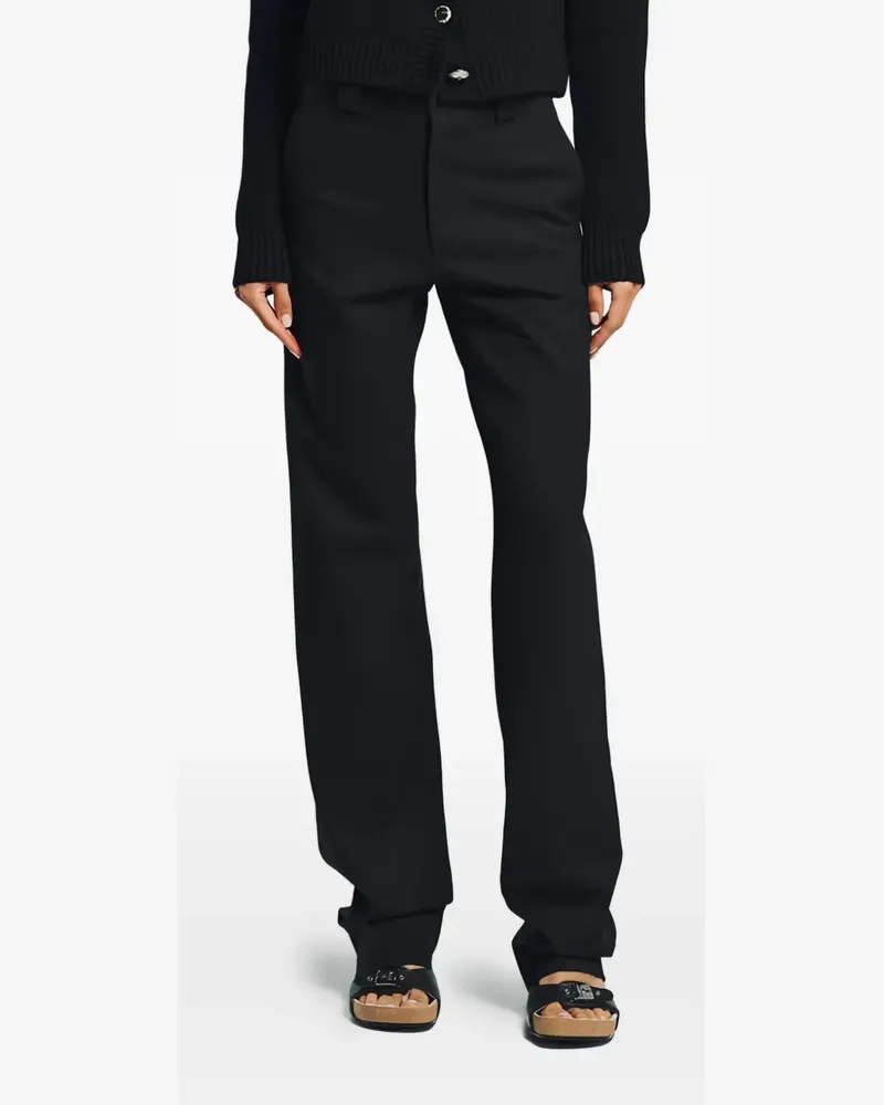 VETEMENTS Hose mit hohem Bund - Schwarz Schwarz