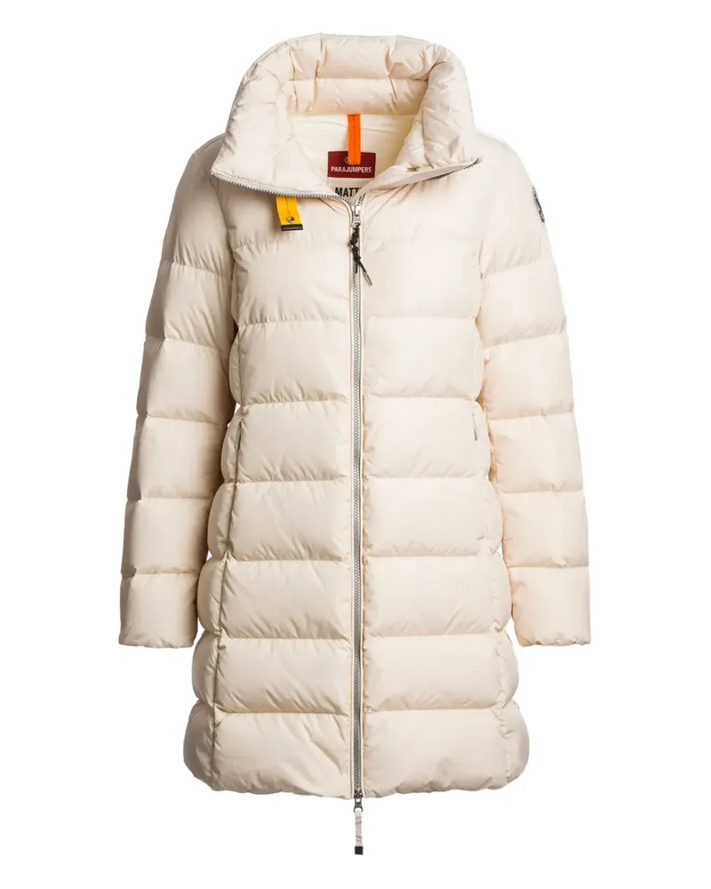 Parajumpers Gesteppter Malandra Mantel mit Stehkragen - Nude Nude