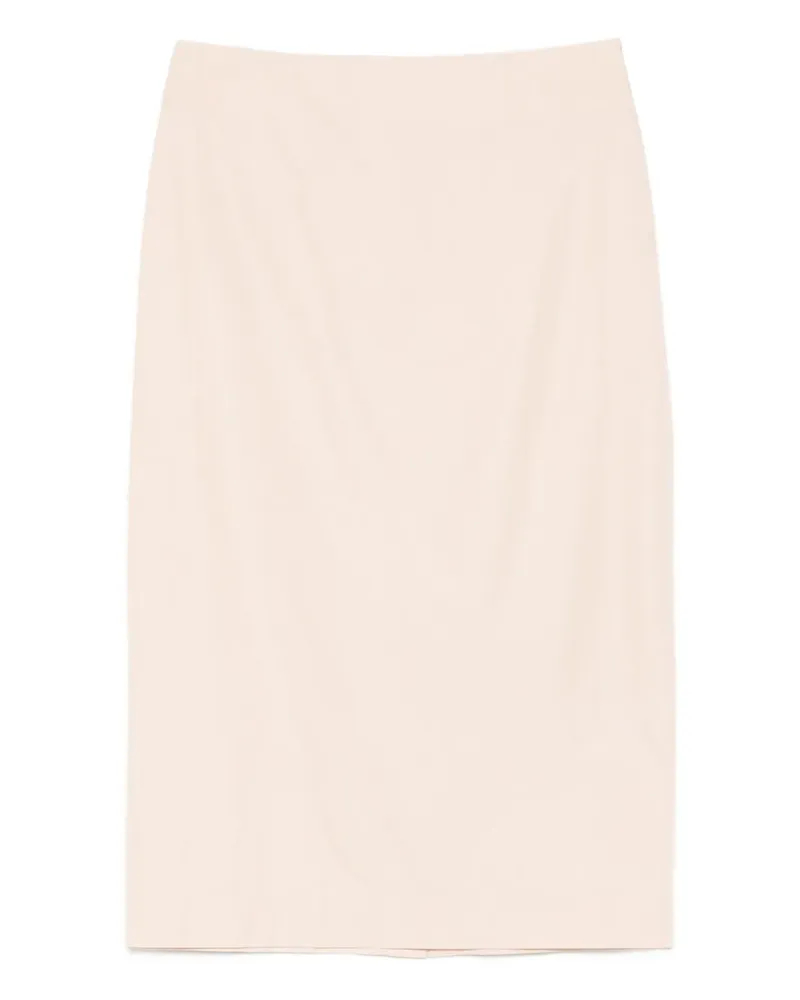 St. Agni Midirock mit Schlitz hinten - Rosa Rosa