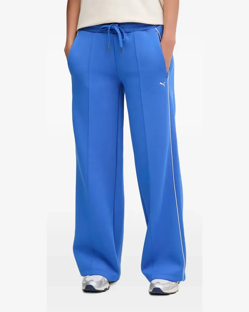 Puma T7 piped drawstring track pants - Blau Blau