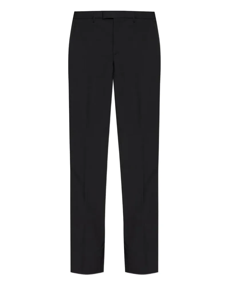 Etro side-stripe trousers - Schwarz Schwarz