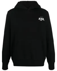 Rag & Bone Hoodie mit Logo-Print Schwarz