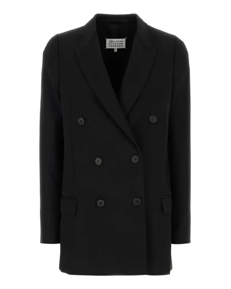 Maison Margiela Doppelreihiges Sakko - Schwarz Schwarz