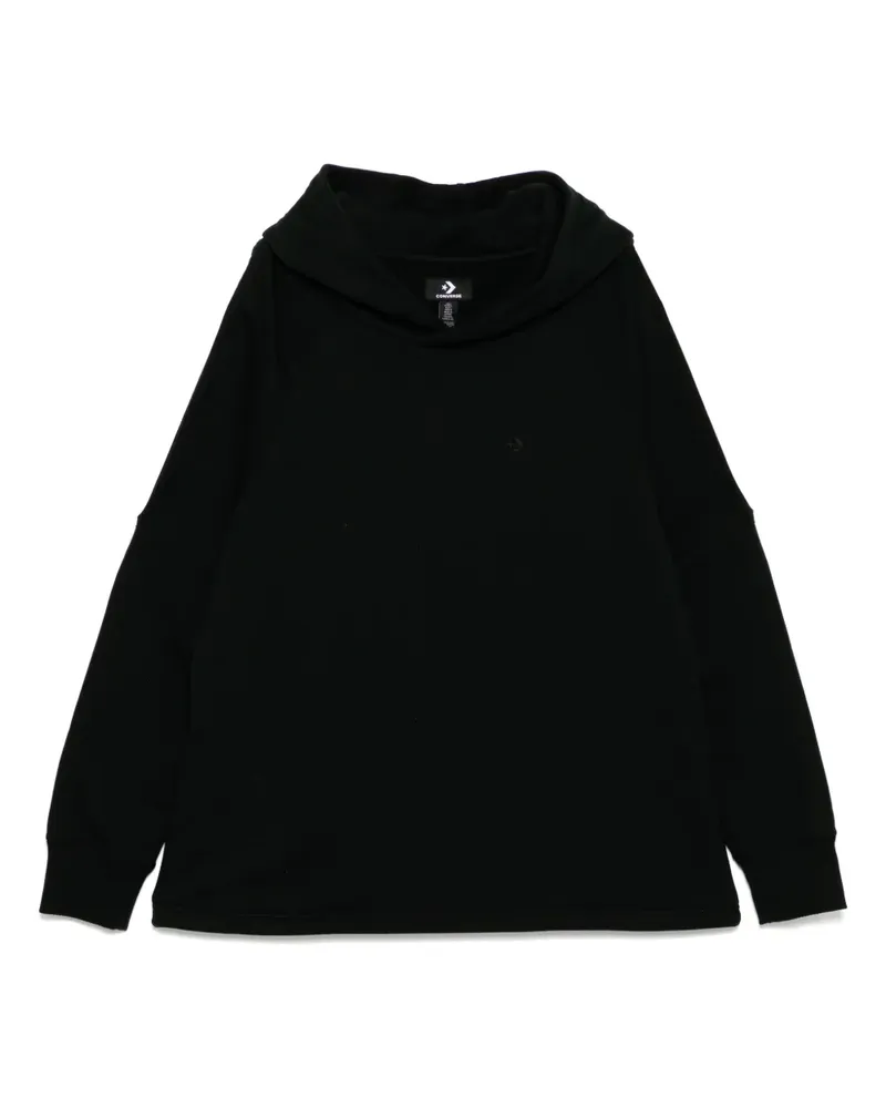 Converse Hoodie mit Logo-Stickerei - Schwarz Schwarz