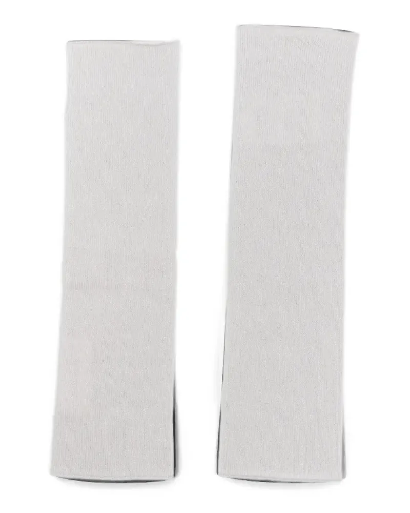 Lisa Yang Aspen cashmere fingerless gloves - Nude Nude