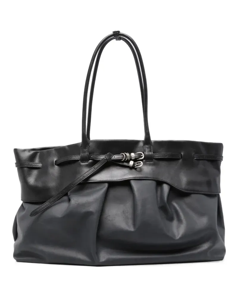 Marge Sherwood Tote Bag mit Gürteldetail - Schwarz Schwarz