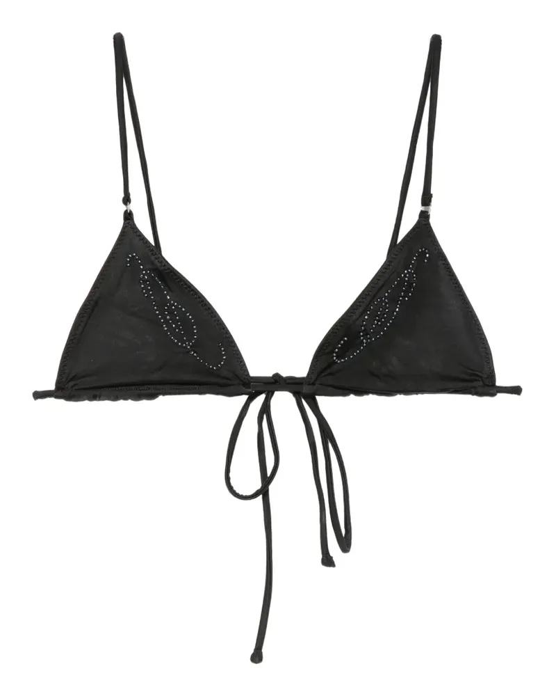 Frankies Bikinis x Jennie Elena bikini top - Schwarz Schwarz