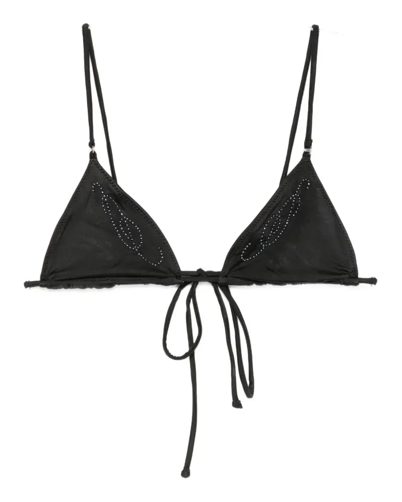 Frankies Bikinis x Jennie Elena bikini top - Schwarz Schwarz