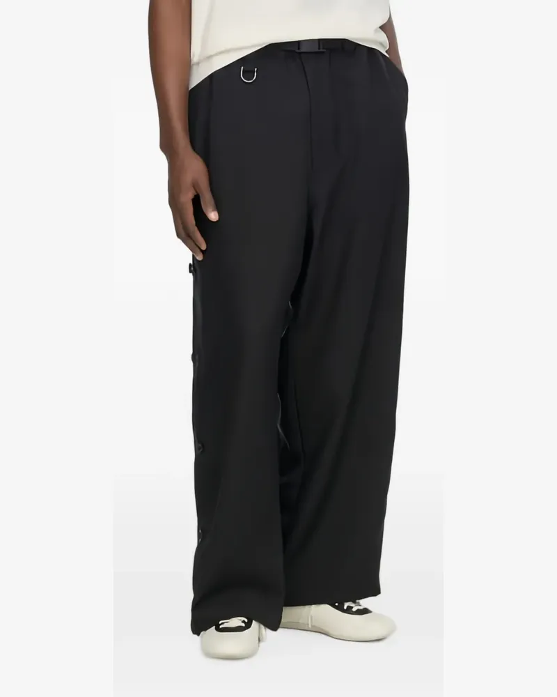 Y-3 Hose mit Knöpfen - Schwarz Schwarz
