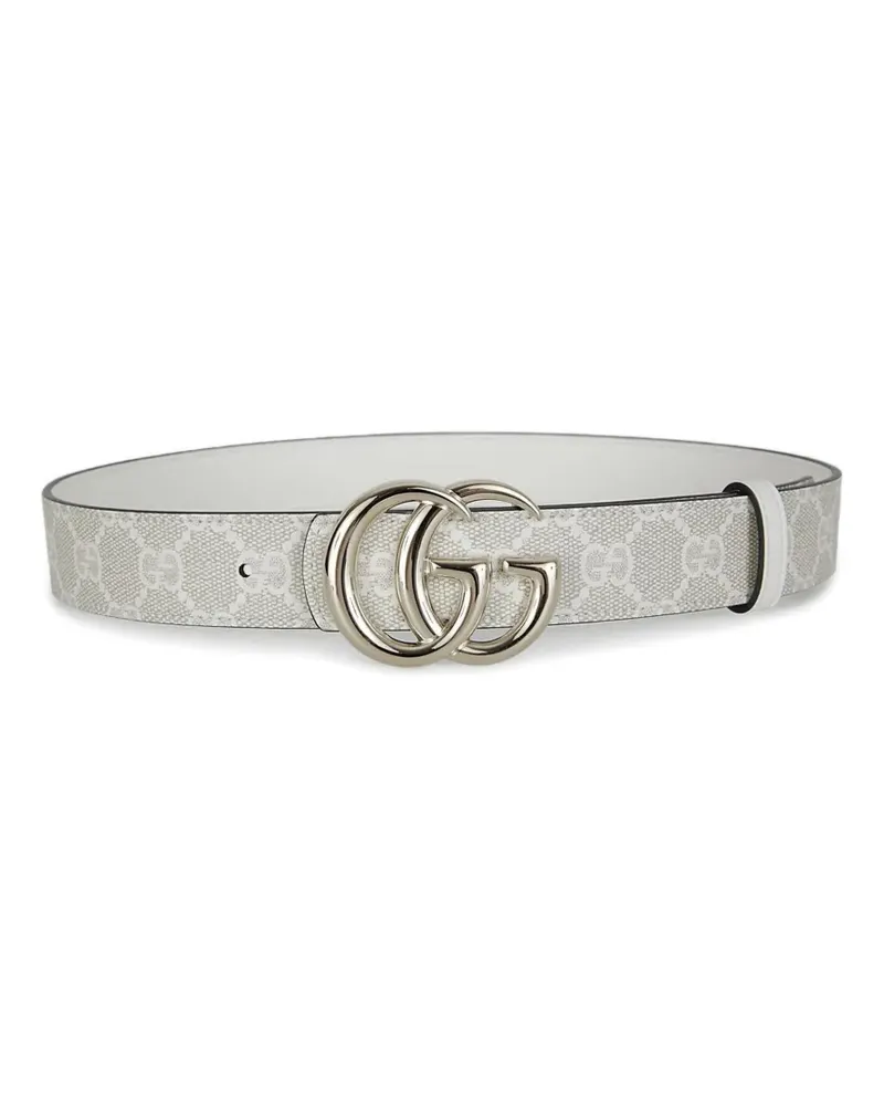 Gucci GG Marmont reversible belt - Weiß Weiß