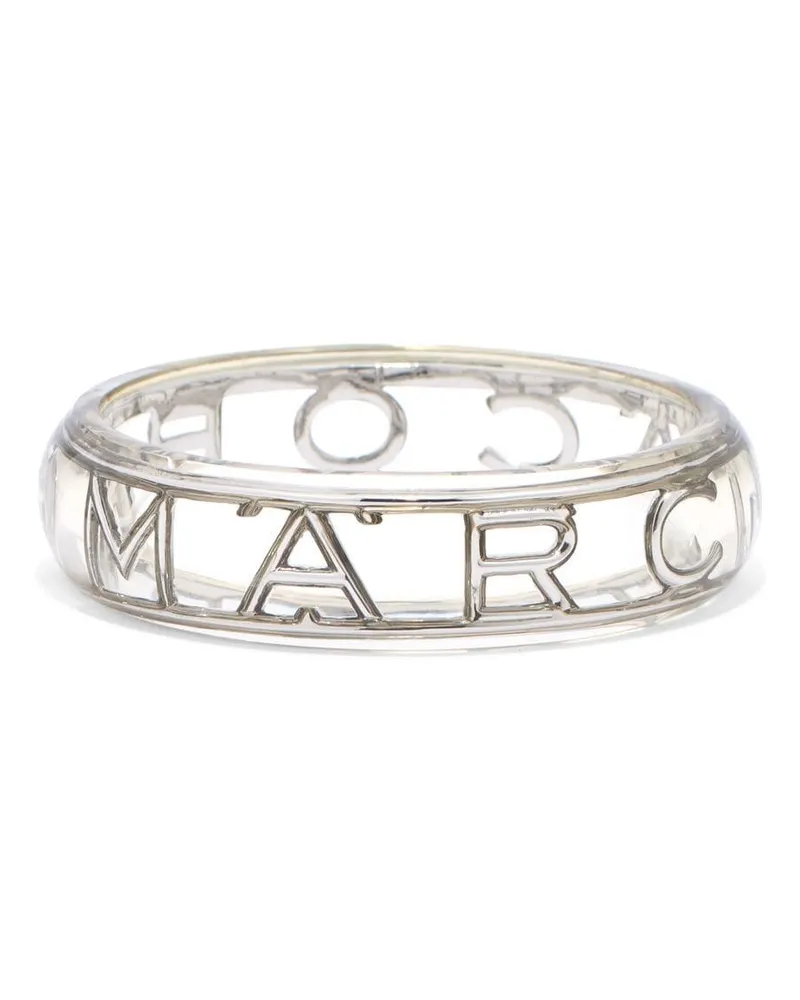 Marc Jacobs The Logo Armreif - Silber Silber